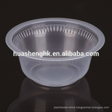 Food Grade Microwavable 450ml / 15ozDisposable Plastic Pasta Bowl